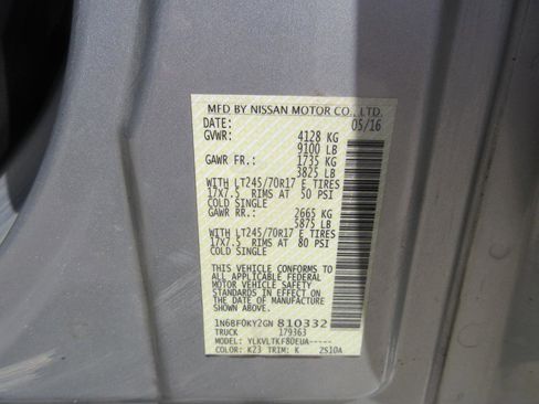 Used 2016 Nissan NV 2500 SV RWD image 31