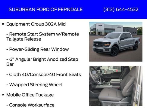 Used 2025 Ford F150 XLT w/ Equipment Group 302A MID image 17