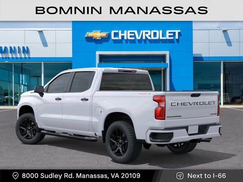 New 2026 Chevrolet Silverado 1500 Custom w/ Turbomax Blackout Package AWD/4WD image 4