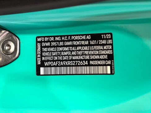 Used 2024 Porsche 911 GT3 RS w/ Weissach Package image 60