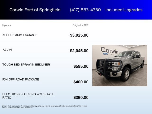 Certified 2020 Ford F250 XLT w/ XLT Premium Package AWD/4WD image 6