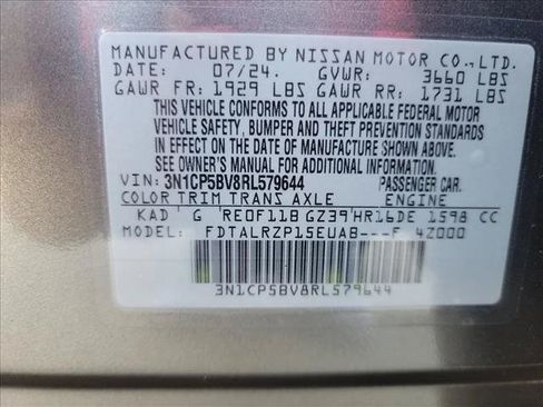Used 2024 Nissan Kicks S FWD image 18