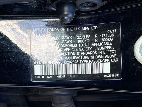 Used 2017 Honda Civic Type R image 33