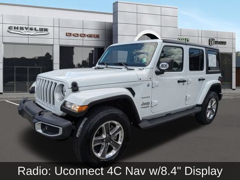 Used 2021 Jeep Wrangler Unlimited Sahara AWD/4WD image 8