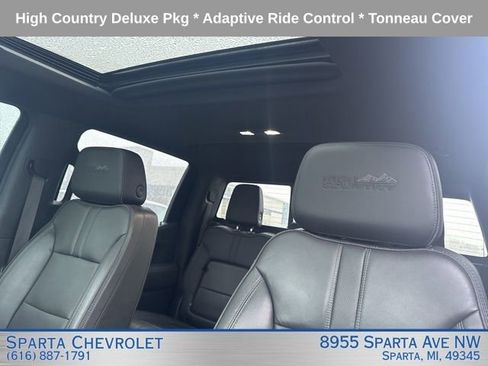 Used 2022 Chevrolet Silverado 1500 High Country w/ LPO, Dark Essentials Package image 12