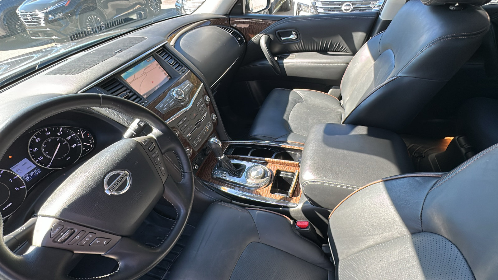 Used 2019 Nissan Armada Platinum w/ Captain's Chairs Package AWD/4WD image 24