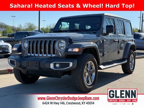 Used 2018 Jeep Wrangler Unlimited Sahara w/ Cold Weather Group image 1