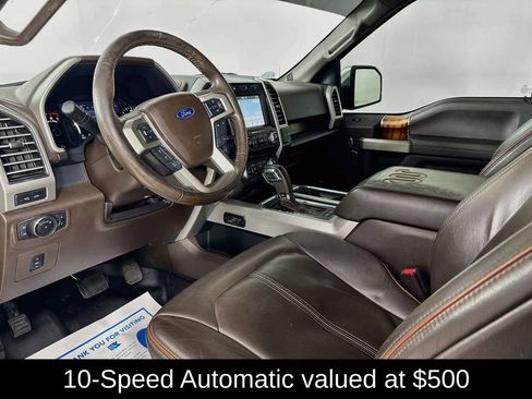 Used 2017 Ford F150 King Ranch w/ Equipment Group 601A Luxury AWD/4WD image 11