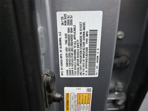 Certified 2020 Honda Passport Elite image 19