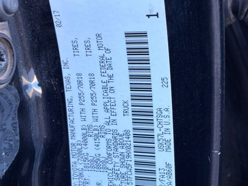 Used 2017 Toyota Tundra SR AWD/4WD image 13