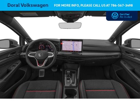 Used 2025 Volkswagen GTI SE w/ SE Leather Seating Package FWD image 7