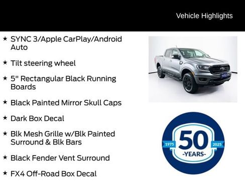Used 2023 Ford Ranger Lariat w/ Equipment Group 501A High AWD/4WD image 21