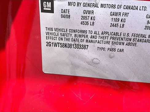 Used 2008 Chevrolet Impala LT FWD image 8