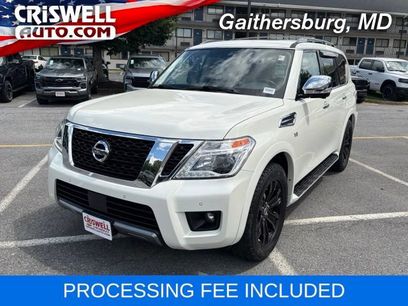 Used 2019 Nissan Armada Platinum w/ Captain's Chairs Package