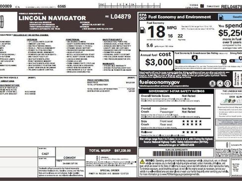 Used 2024 Lincoln Navigator Reserve image 4