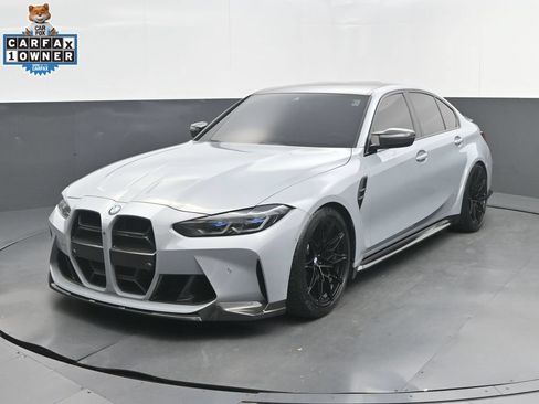 Used 2024 BMW M3 w/ M Carbon Exterior Package RWD image 1