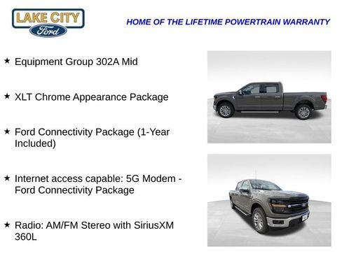 New 2026 Ford F150 XLT w/ Equipment Group 302A MID AWD/4WD image 5