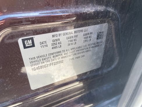 Used 2015 Buick LaCrosse Leather FWD image 34