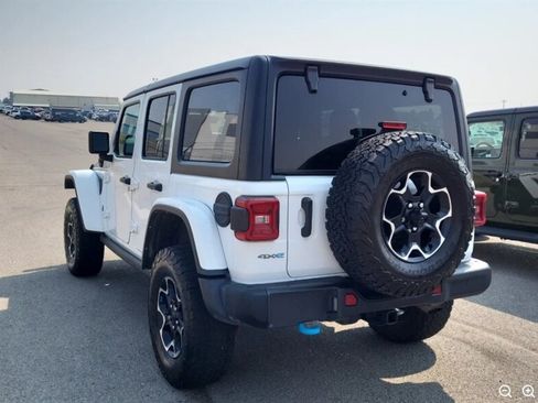 Used 2023 Jeep Wrangler Unlimited Rubicon 4xe w/ Steel Bumper Group AWD/4WD image 2
