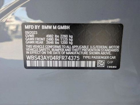 Certified 2024 BMW M3 Competition w/ Executive Package image 25