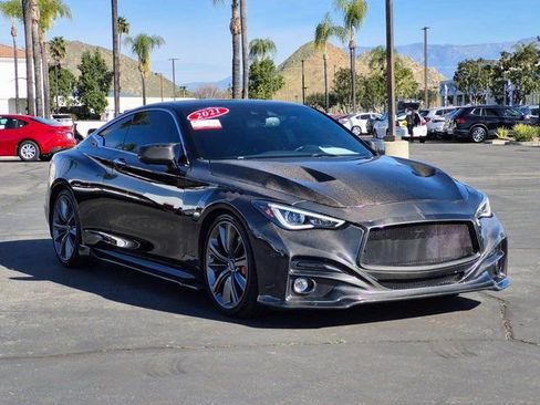 Used 2021 INFINITI Q60 Red Sport 400 w/ Carbon Fiber Package image 3