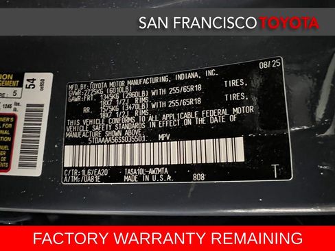Certified 2025 Toyota Grand Highlander FWD image 41
