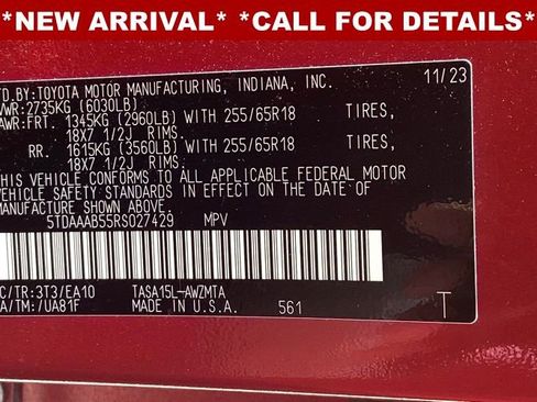 Used 2024 Toyota Grand Highlander AWD image 10