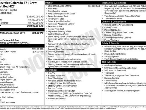 Used 2017 Chevrolet Colorado Z71 AWD/4WD image 12