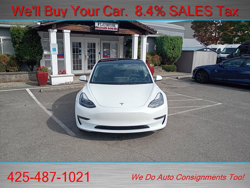 Used 2022 Tesla Model 3 Long Range AWD/4WD image 2