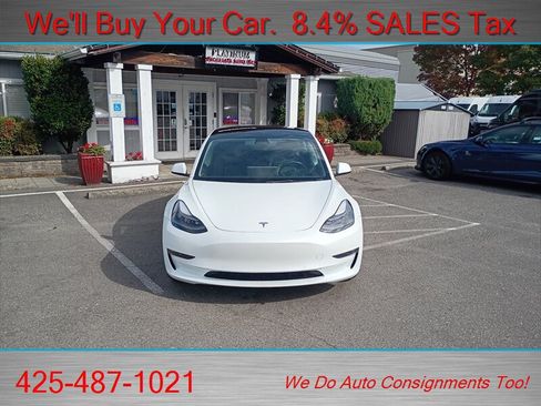 Used 2022 Tesla Model 3 Long Range AWD/4WD image 2