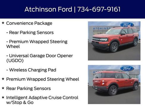 Certified 2024 Ford Bronco Sport Big Bend w/ Convenience Package image 17