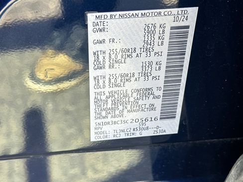 Used 2025 Nissan Pathfinder SV AWD/4WD image 31