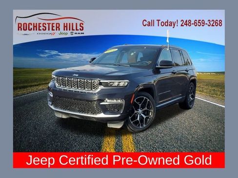 Certified 2022 Jeep Grand Cherokee Summit AWD/4WD image 1