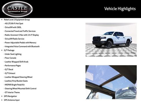 New 2026 RAM 1500 Rebel w/ G/T Package AWD/4WD image 10