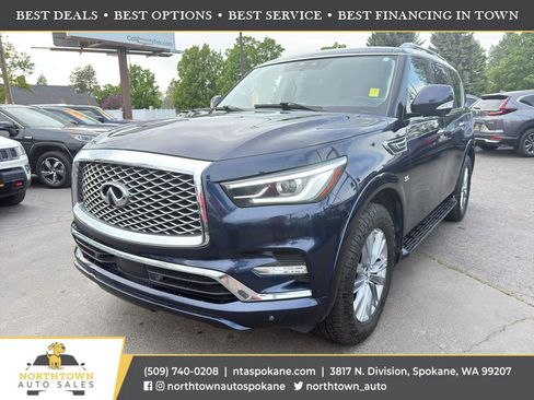 Used 2020 INFINITI QX80 Luxe w/ Proassist Package AWD/4WD image 1