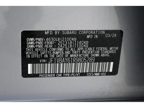 Used 2024 Subaru WRX TR image 58