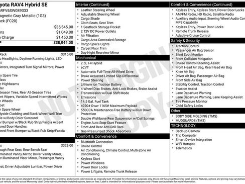 Certified 2025 Toyota RAV4 SE AWD/4WD image 61