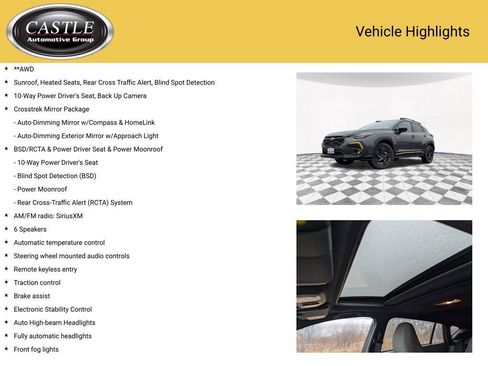 Used 2025 Subaru Crosstrek 2.5i Sport w/ Crosstrek Mirror Package image 4