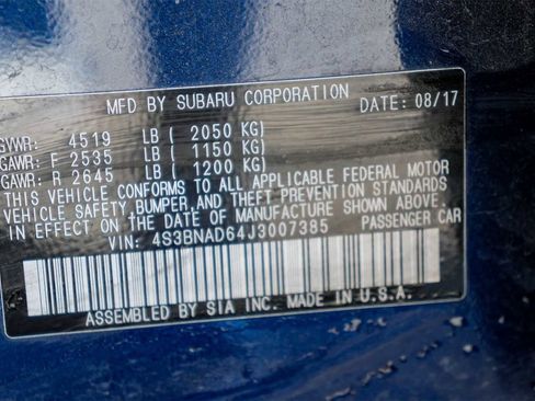 Used 2018 Subaru Legacy 2.5i Premium w/ Moonroof Package image 30