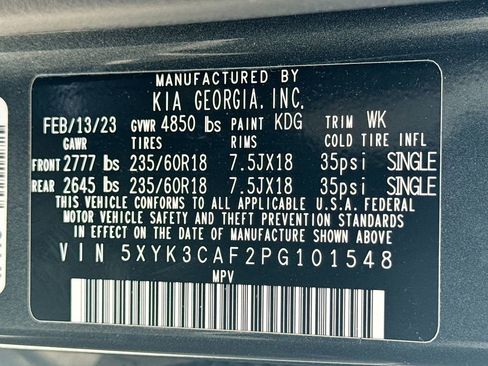 Certified 2023 Kia Sportage EX AWD/4WD image 35