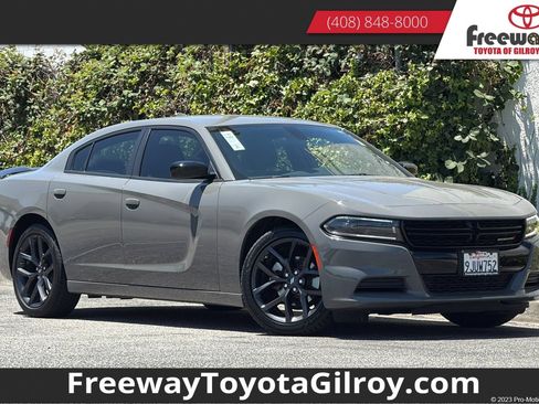 Used 2023 Dodge Charger SXT w/ Blacktop Package RWD image 1