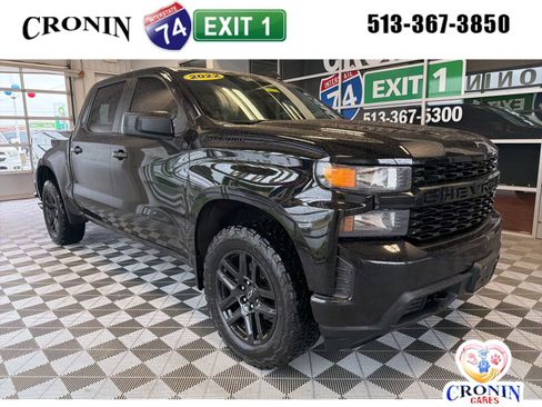 Used 2022 Chevrolet Silverado 1500 Custom w/ Rally Edition AWD/4WD image 1