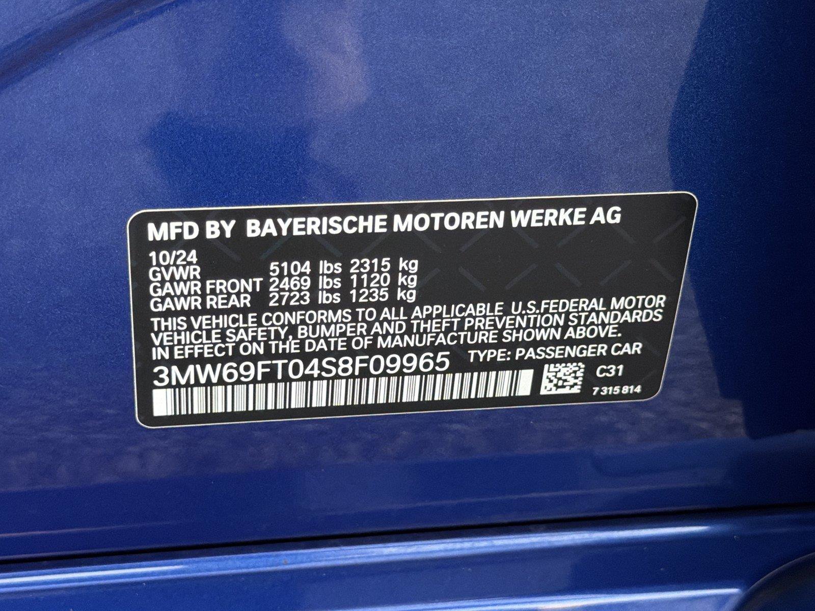 Used 2025 BMW M340i xDrive w/ Premium Package AWD/4WD image 36