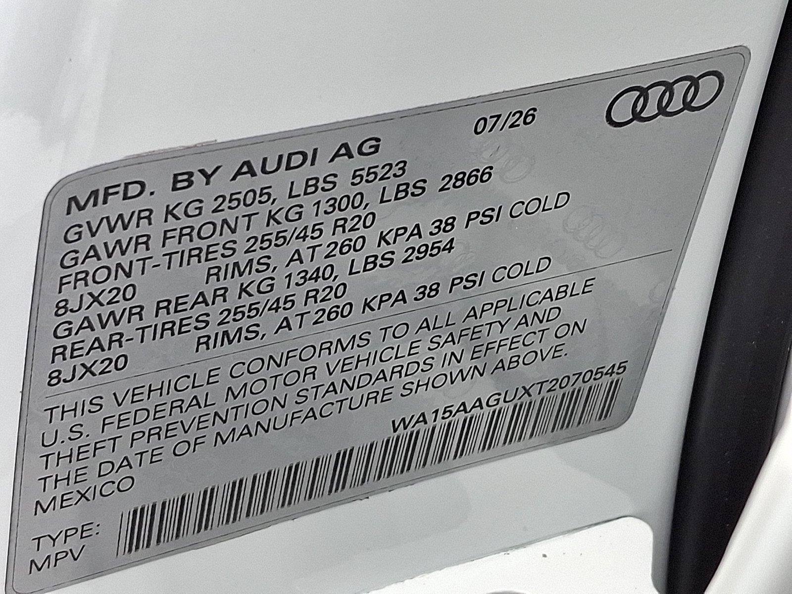 New 2026 Audi Q5 Premium AWD/4WD image 22