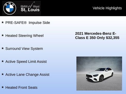 Used 2021 Mercedes-Benz E 350 E 350 image 29