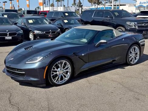 Used 2014 Chevrolet Corvette Stingray Convertible w/ 3LT Preferred Equipment Group RWD image 2