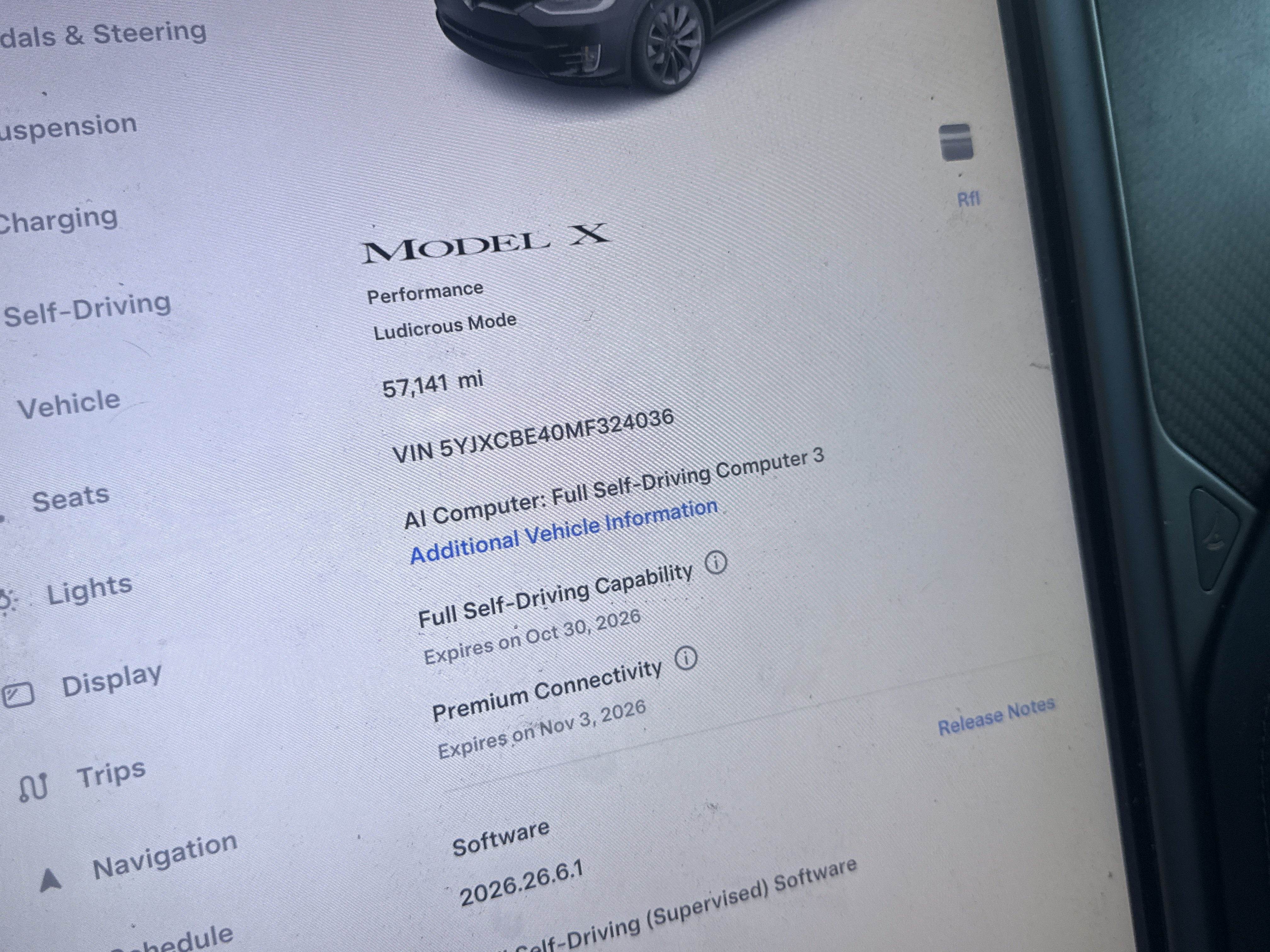 Used 2021 Tesla Model X Performance AWD/4WD image 2