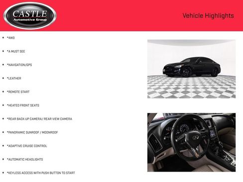 Used 2018 INFINITI Q50 Sport AWD/4WD image 3