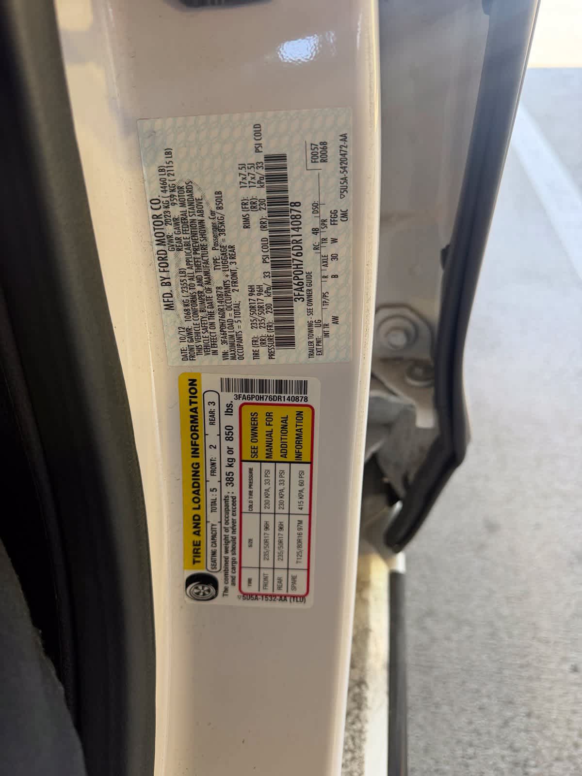 Used 2013 Ford Fusion SE FWD image 25