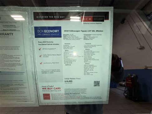 Used 2018 Volkswagen Tiguan SEL image 12